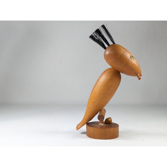 Vintage Smoking bird bottle opener, MCM Smoking Bird Bottle Opener, Housewarming - Picture 5 of 7